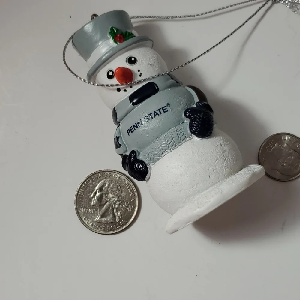 Penn State University Christmas Decoration Snowman Tree Ornament
